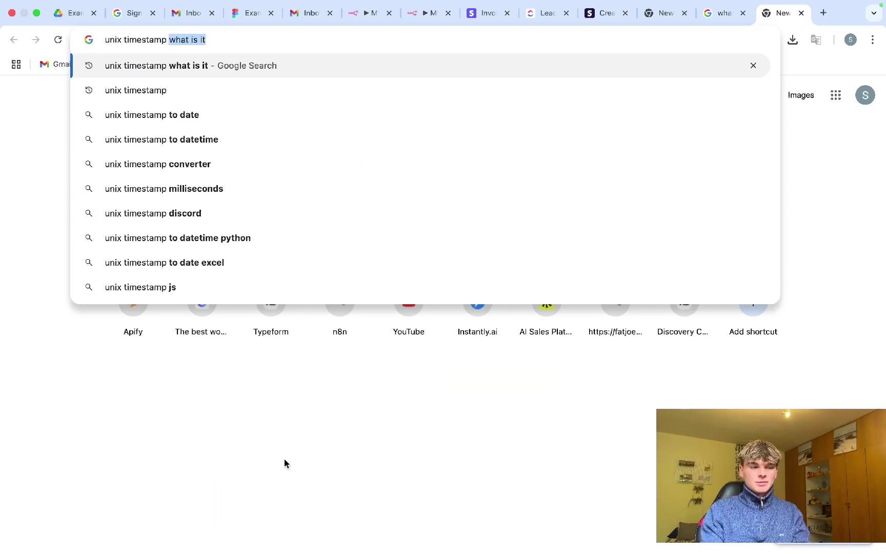 Google search for 'unix timestamp what is it'