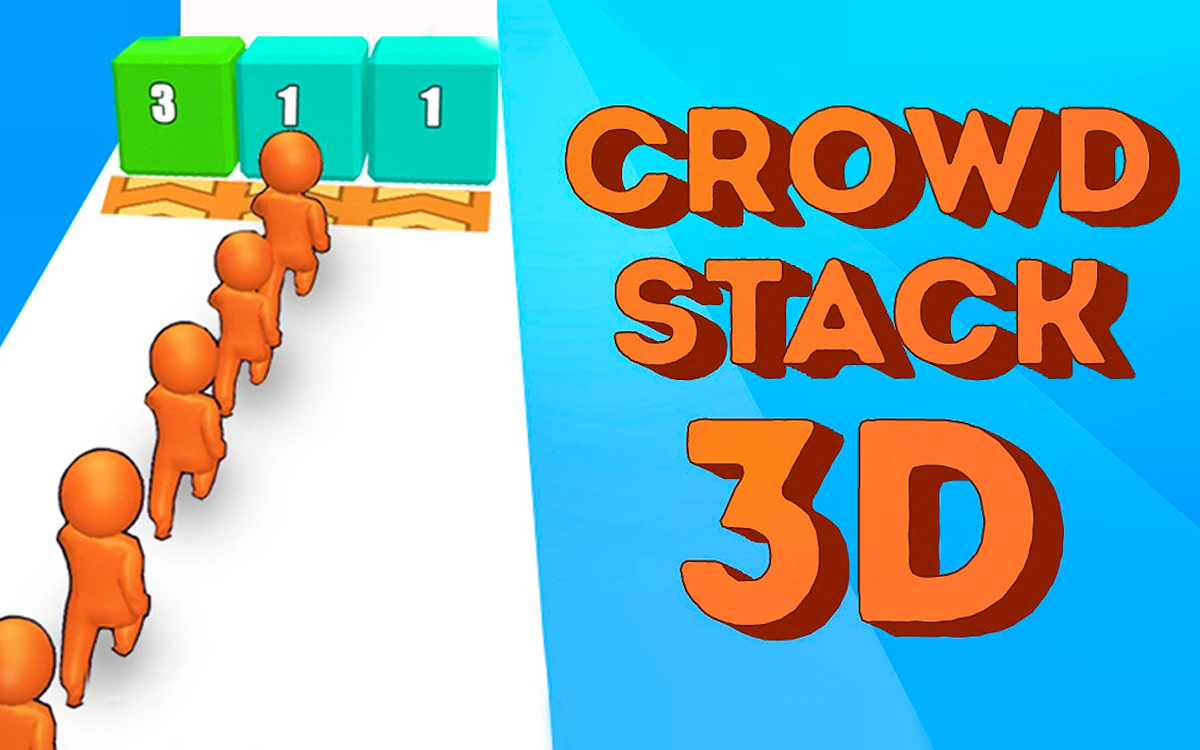Crowd Stack 3d Games 🎮 Play Online for Free!
