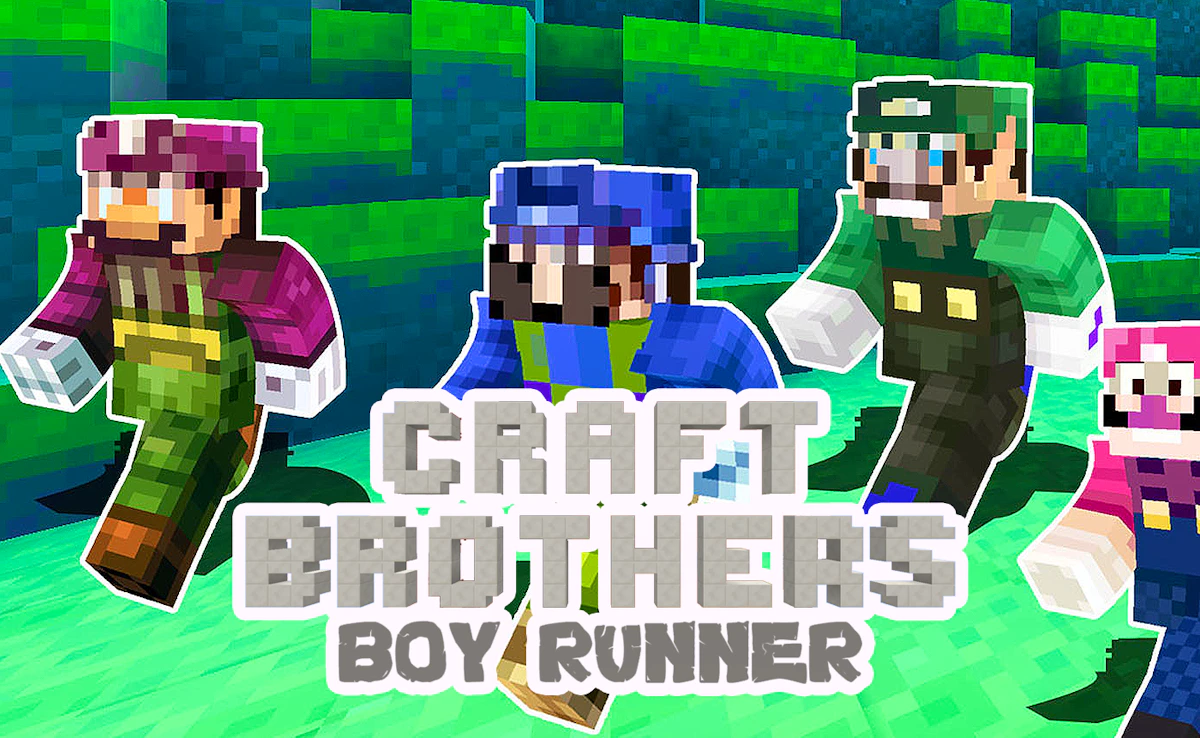 Craft Bros Boy Runner Games 🎮 Play Online for Free!