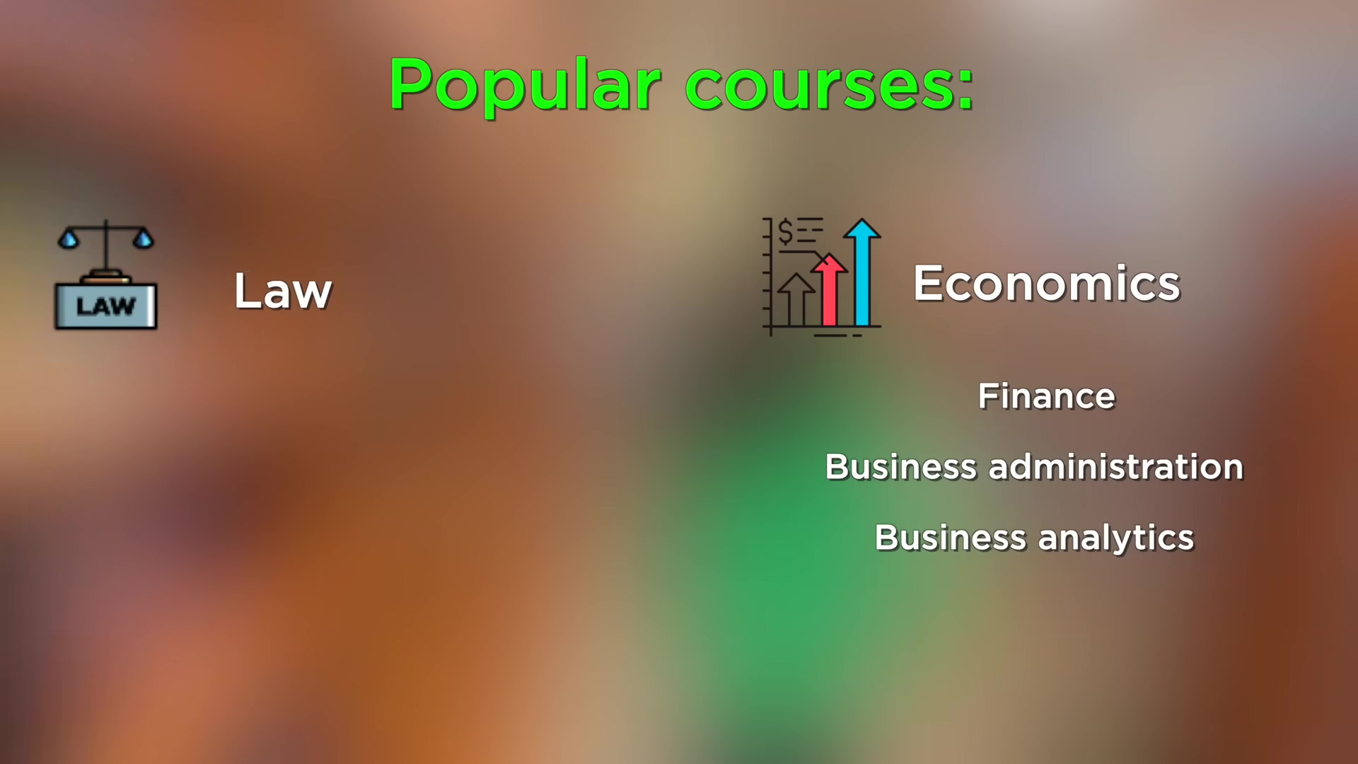 美国大学热门专业列表