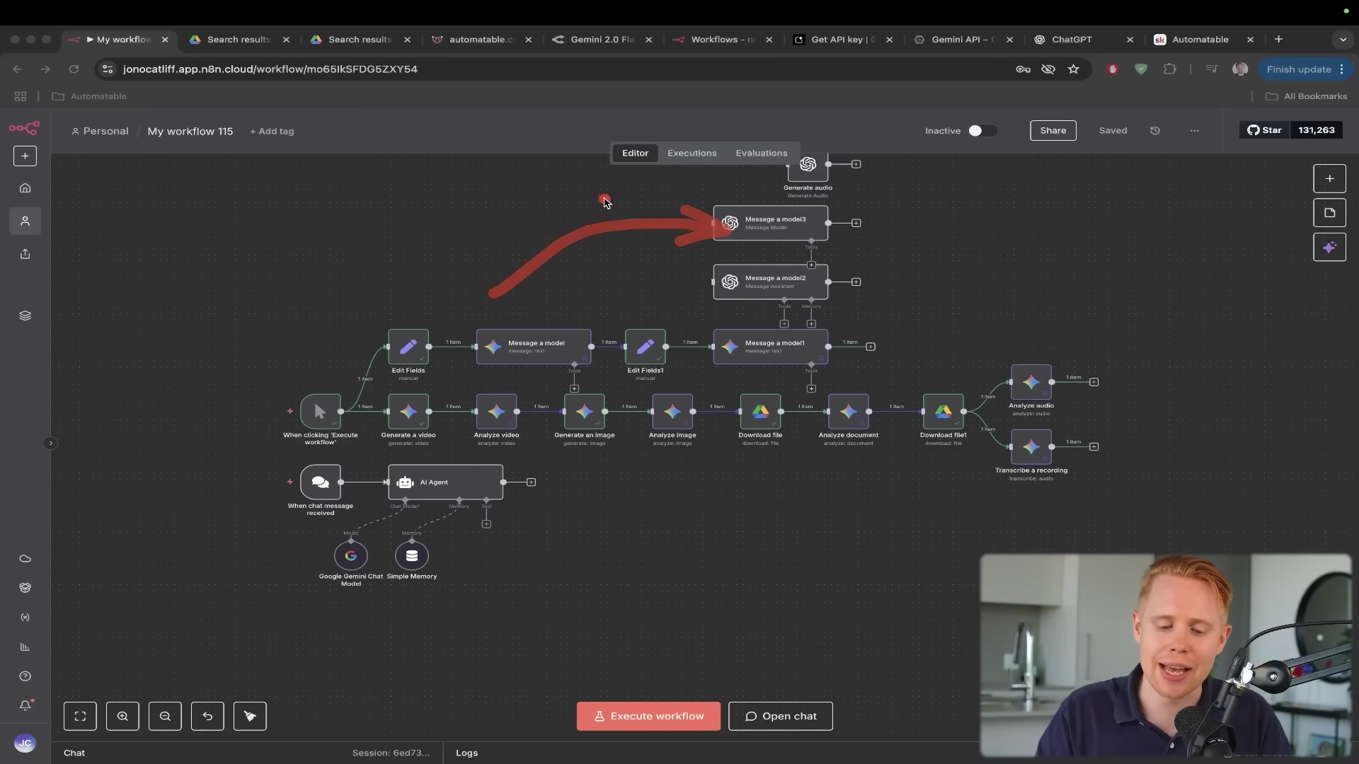 How to use gemini nodes in n8n | Step-by-Step Guide (2025)