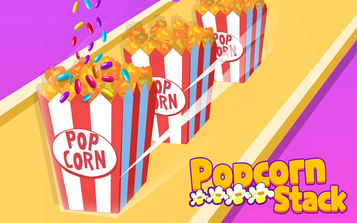 Popcorn Stack Games 🎮 Play Online for Free!