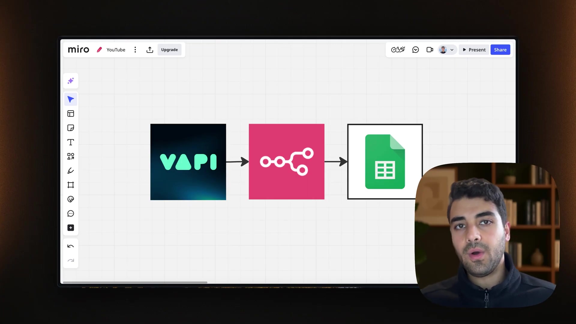 Vapi, n8n, and Google Sheets integration concept